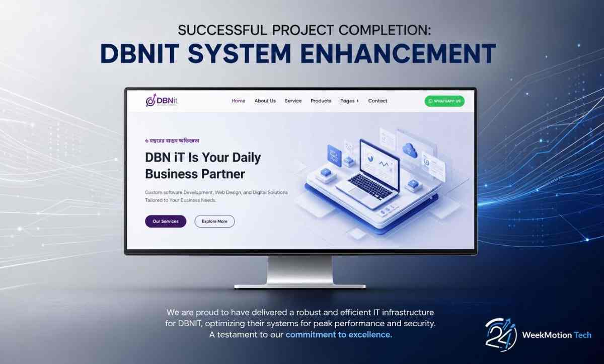 DBN IT - Corporate IT & Software Agency Website