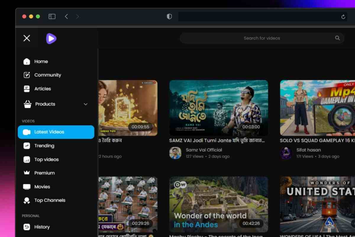 WeekMotion - Video Sharing & Content Creator Monetization Platform